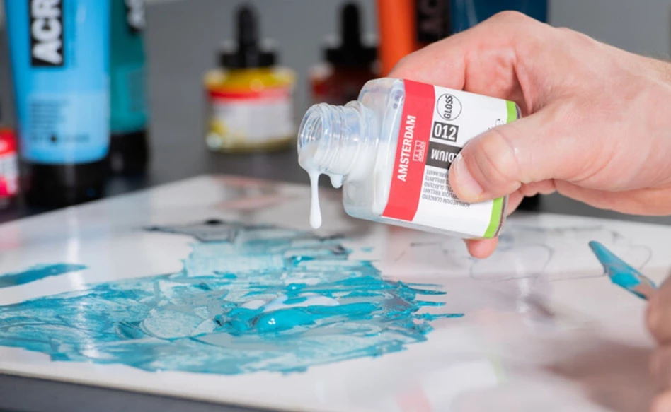 How to Create a Thick Gloss on Acrylic Paintings