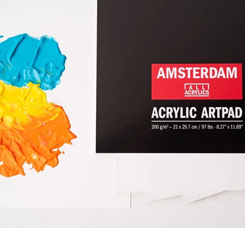 KAN IK ACRYLVERF OP PAPIER GEBRUIKEN?
