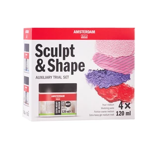 Set de Sculpter et Modeler Amsterdam Medium | 4 x 120 ml